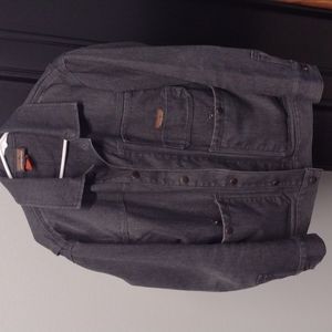 Patagonia Black Hemp Chore Jacket